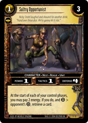 Sultry Opportunist - Starter Deck